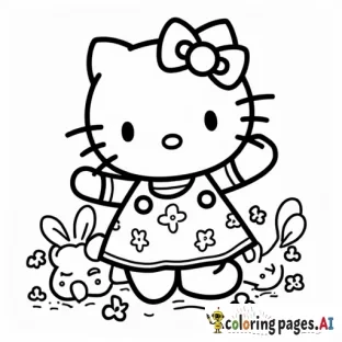 Hello Kitty and friends