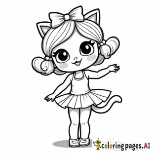 hello kitty daughter gymnastics daughter