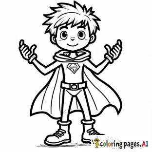 henry danger coloring page