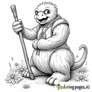 Ikrek - Free Printable Coloring Page