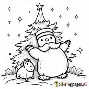 kids christmas coloring book