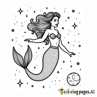 mermaids in space