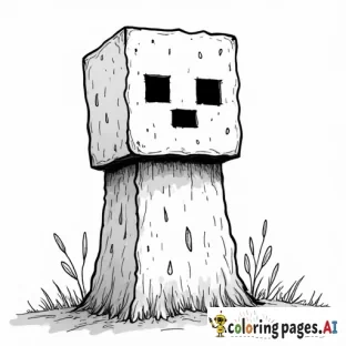 monster,creeper head