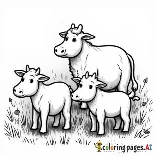 name "Mads" with farm animals