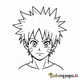 naruto and goku faces