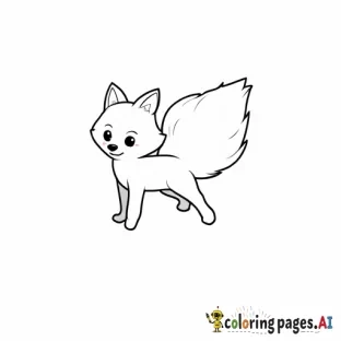 Nora the arctic fox