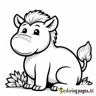 Number pages one through 10 with animals that correlate to the number