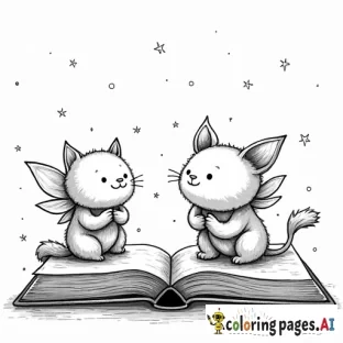 One sunny morning, as Nathan was sitting on his porch feeling sad, he noticed a group of  furry creatures scampering around his backyard. Curiosity sparked within him, and he decided  to investigate. Nathan followed the furry and to his surprise, they led him to a hidden book  beneath a big oak tree. In the book, Nathan discovered a magical library filled with books of all shapes and sizes. The  furry friends were not ordinary creatures—they were reading companions who loved helping  children like Nathan learn to read. Among them were Fairy Aroura, Fairy Bella, and Fairy Ella,  each with their own unique approach to teaching.