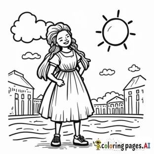 One sunny morning, Coco decided to set off on an adventure. "I will find the best coffee in town!" Coco exclaimed with excitement.