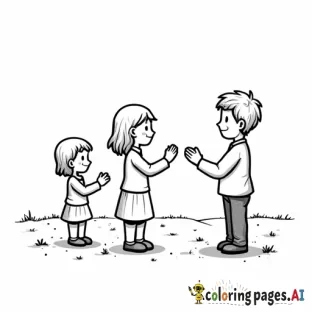 Parents, teachers, friends, praying, road signs