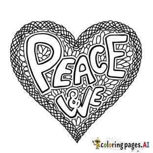 PEACE & LOVE in the air