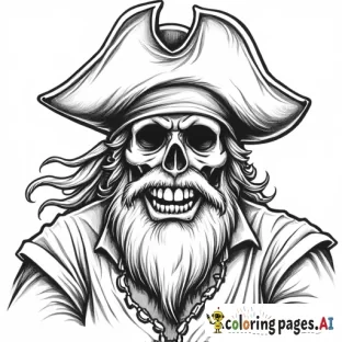 Pirate with bad teeth