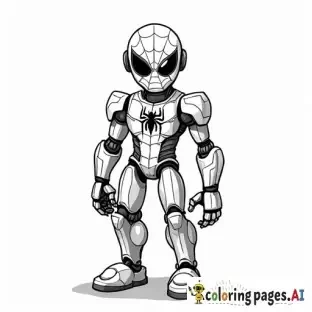 Robot Spiderman