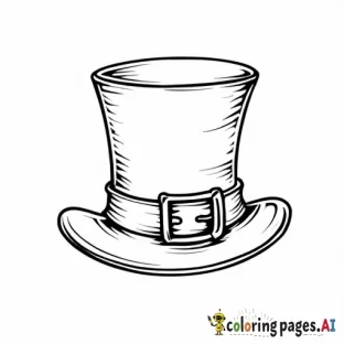 SAINT PATRICK'S DAY HAT WITH SHAMROCKS