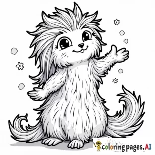 Szomorú - Free Printable Coloring Page