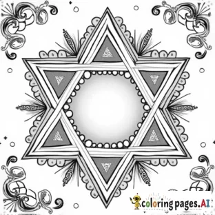 Text “May You Be Covered In the Dust of Your Rabbi” Jewish decorations