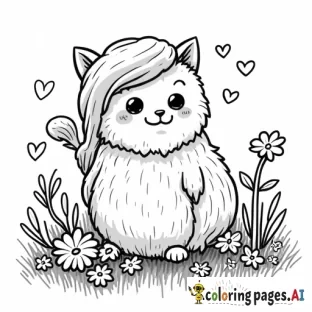 thank you coloring page