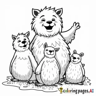 unity day coloring pages — AI Coloring Page Generator