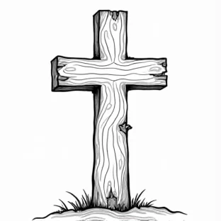 Wooden cross