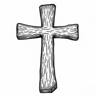 Wooden cross