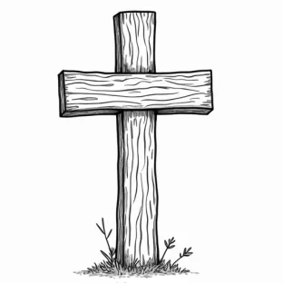 Wooden cross