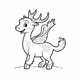 Alebrije Santa Claus