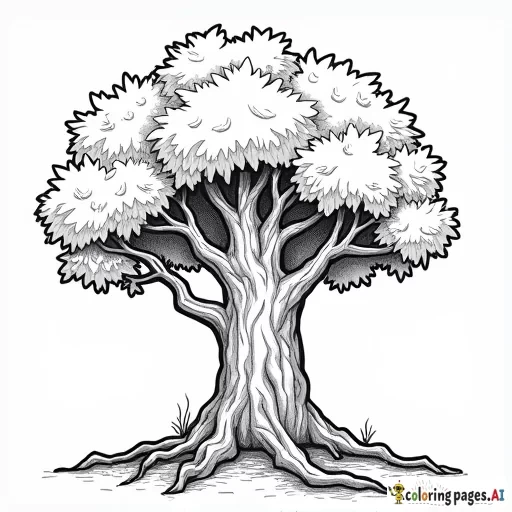 Treehouse with multiple levels