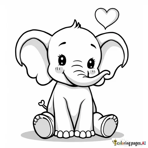 valentines day elephant