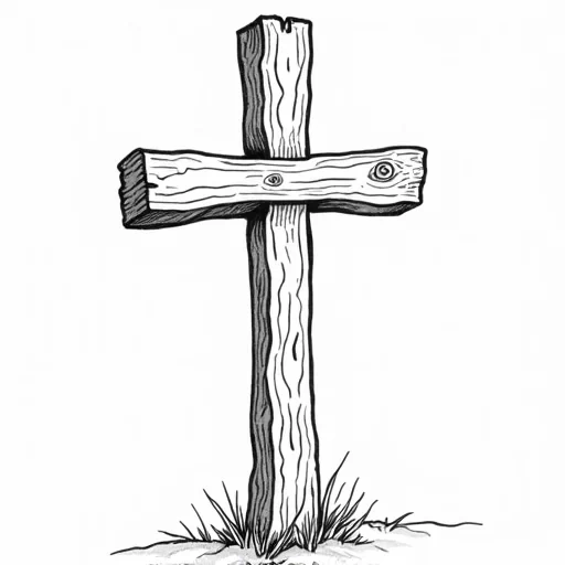 Wooden cross
