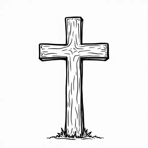 Wooden cross