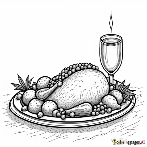 yummy christmas feast